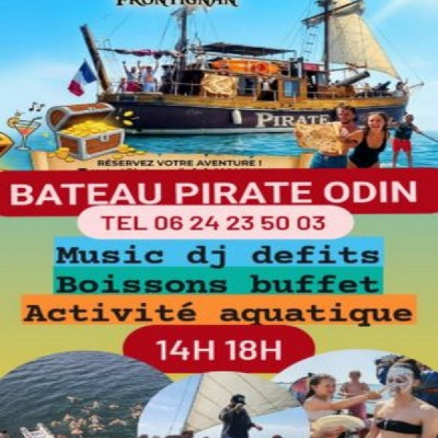 Nautisme - Le navire pirate Odin jette l’ancre à Frontignan du 9 au 12 juillet
