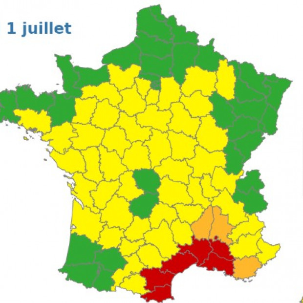 Risques d’incendie dans les massifs : le territoire passe au rouge