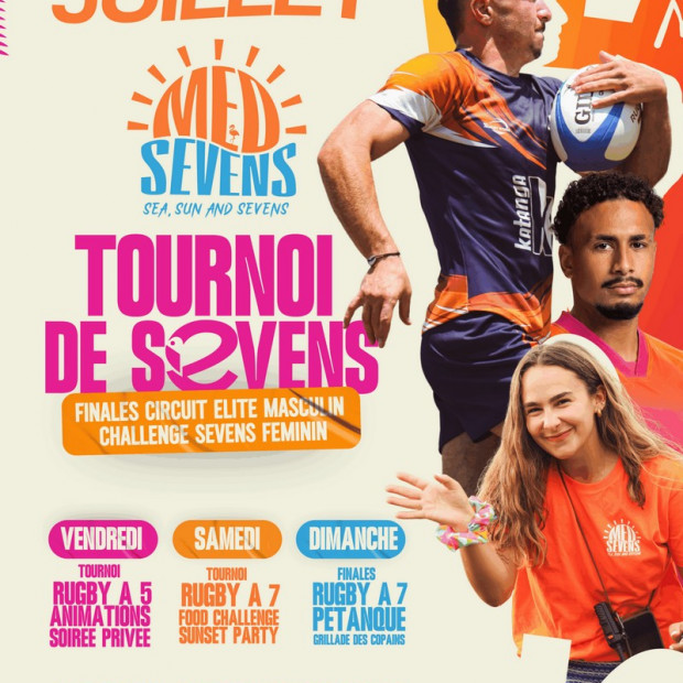 Frontignan la Peyrade s’apprête à vibrer au rythme du rugby à 7 avec le Med Sevens
